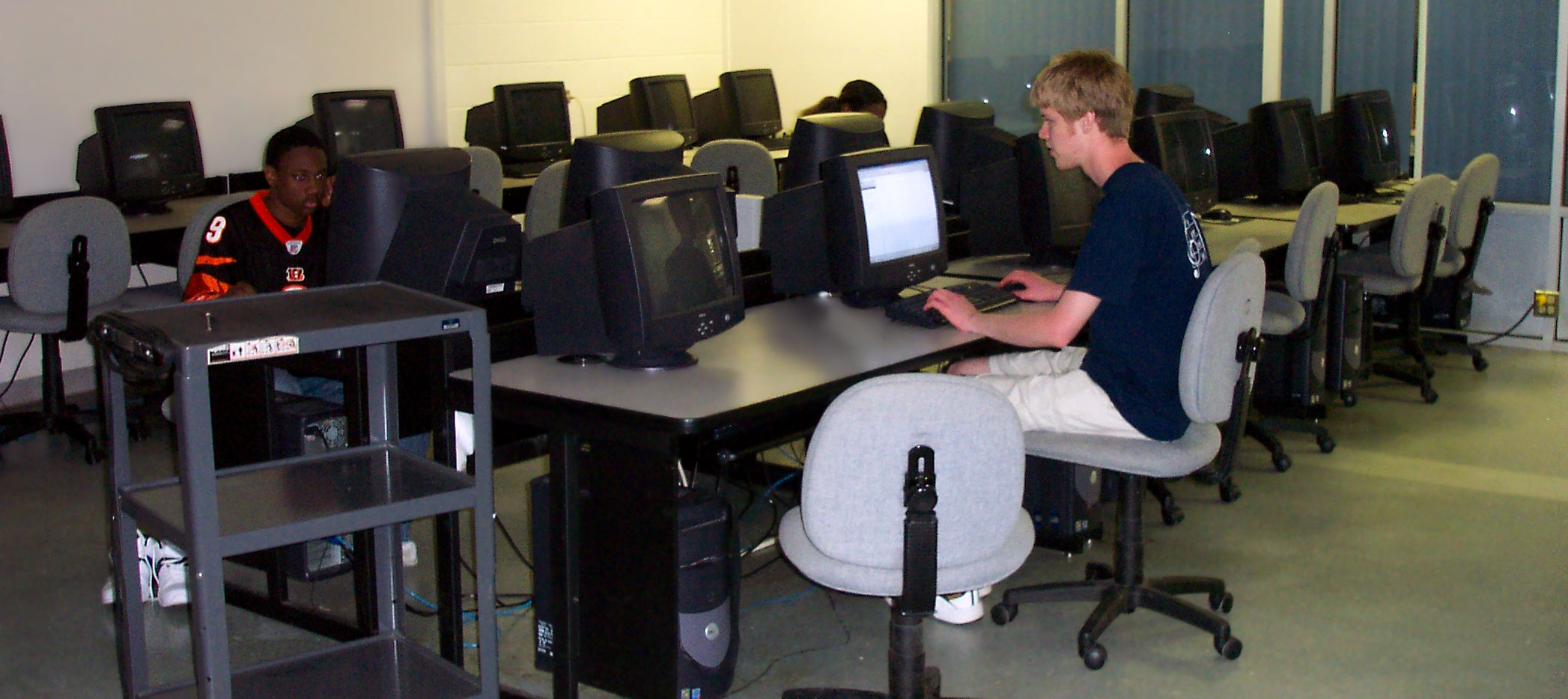 Me, in AH 208, working on Data Structures
